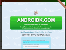 Tablet Screenshot of androidk.com